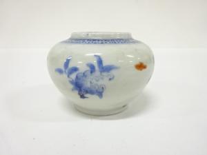 古伊万里　染付　小壺